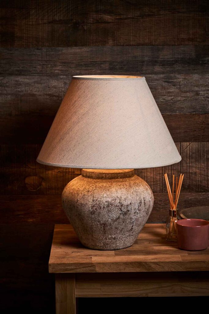 Coln Terracotta Lamp