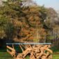 teak root sideboard