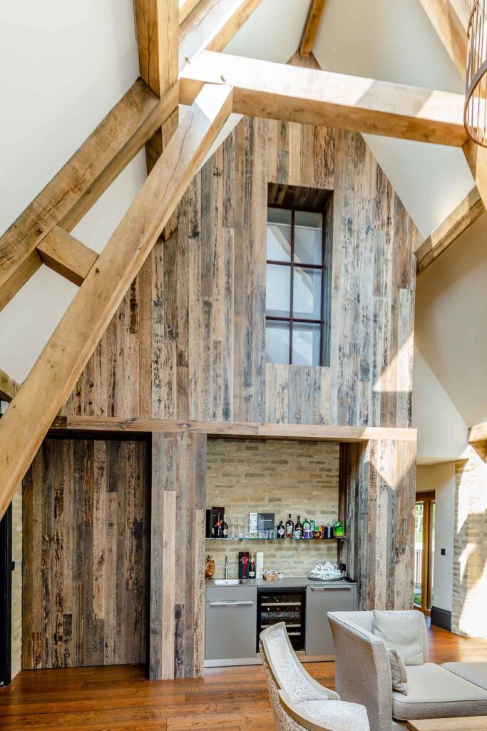 reclaimed beam cladding