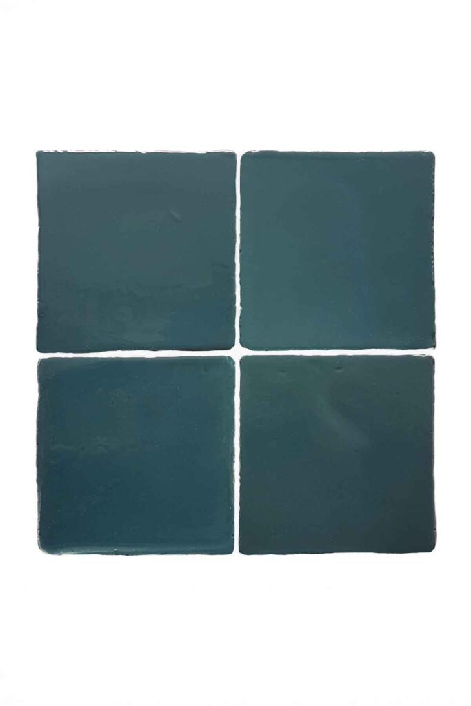 azul egeo glazed wall tile