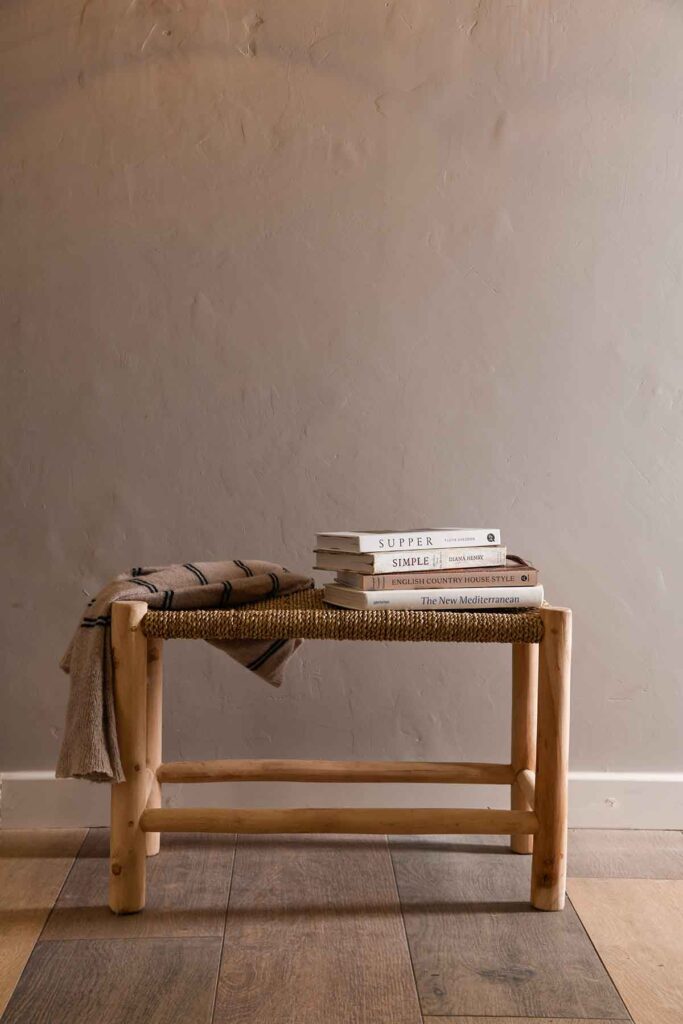 branchwood seagrass stool