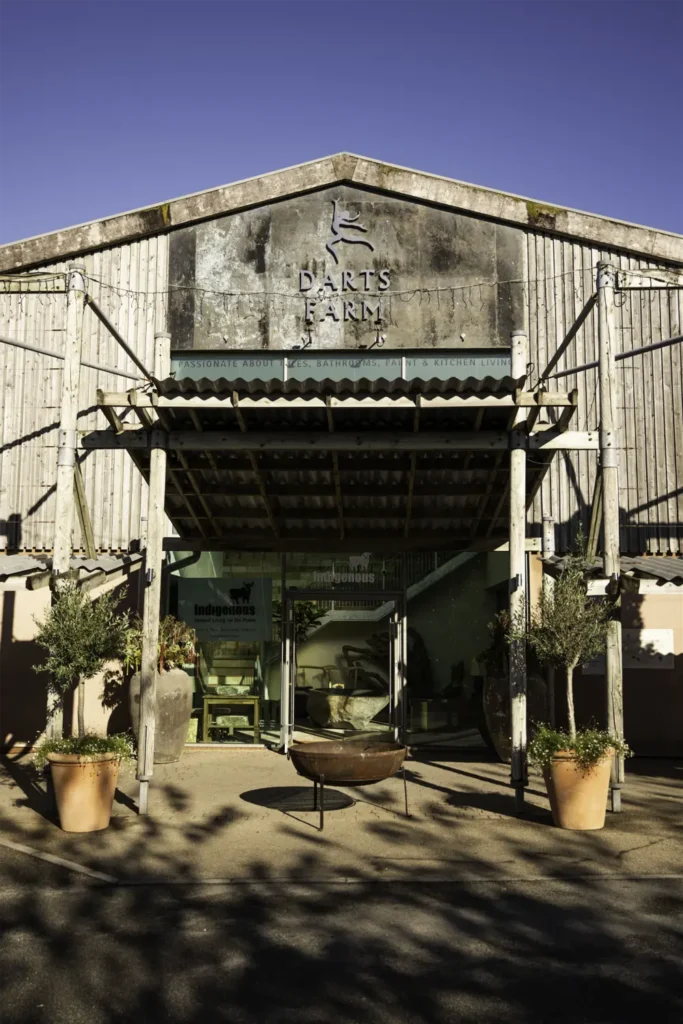 darts farm showroom external front vertical